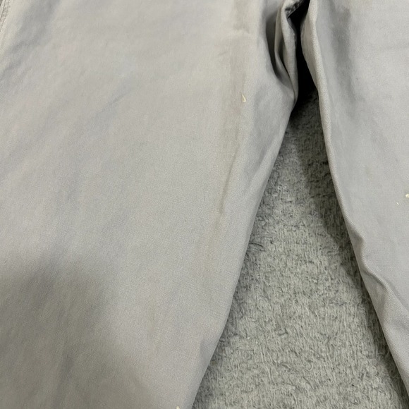 Duluth Trading Pants Mens 34x30 Gray Flex Ballroom Khakis Relaxed Fit Cotton - Picture 11 of 16